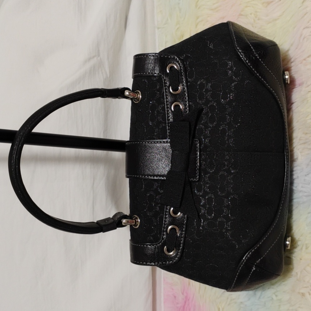 Authentic Coach Y2K Mini Studded Rhinestone Mini C Sparkle Collectible Bag - Picture 5 of 16